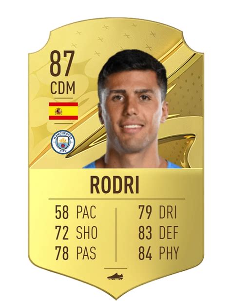 rodri fifa 23 card